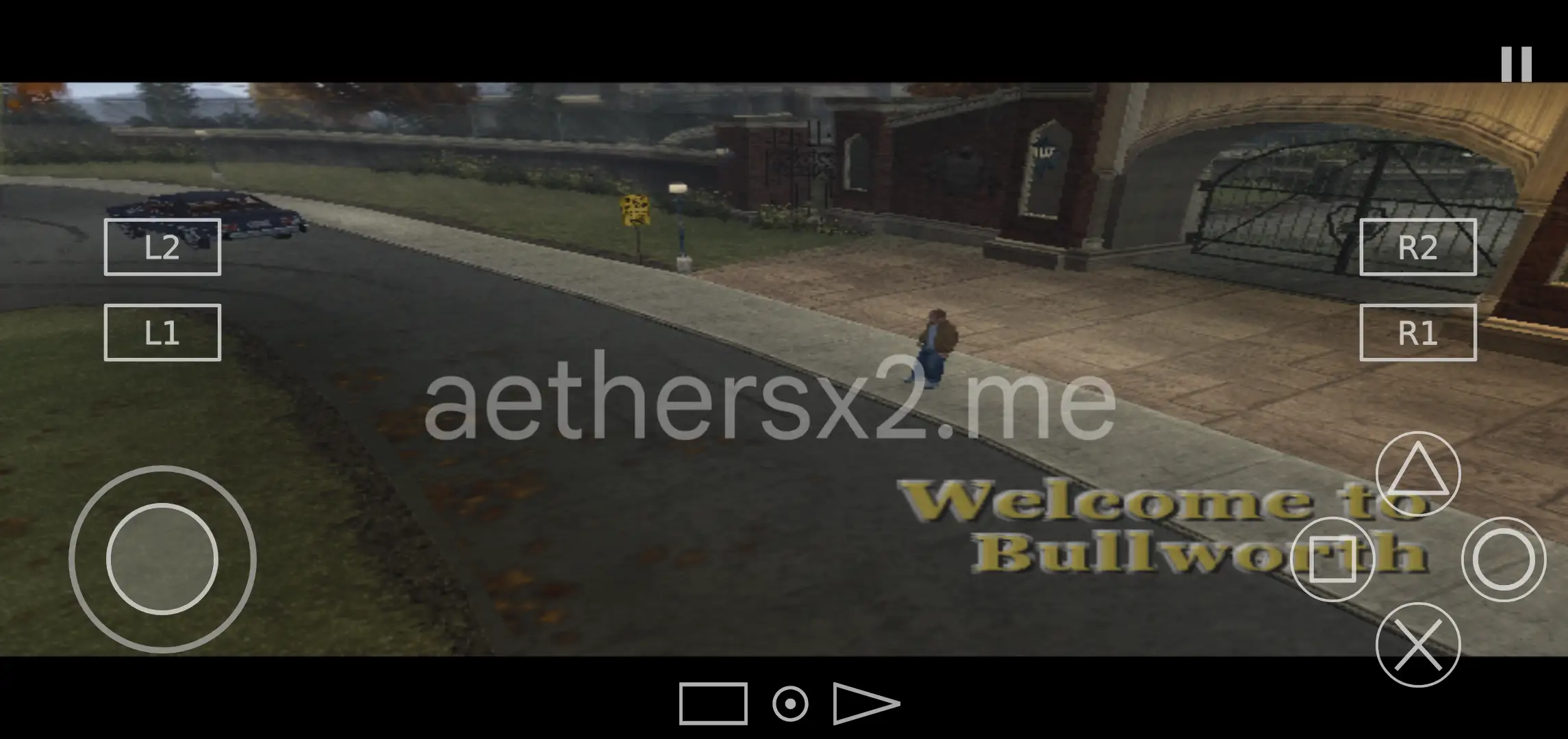 Bully on AetherSX2 Emulator